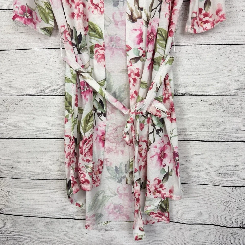 Show Me Your Mumu Brie Robe Garden of Bloom Women One Size Floral Print Coquette
